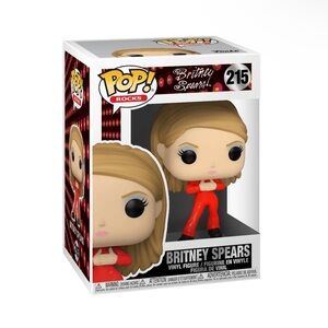 Funko Pop! Vinyl: Britney Spears #215 w/ Protector Good Condition